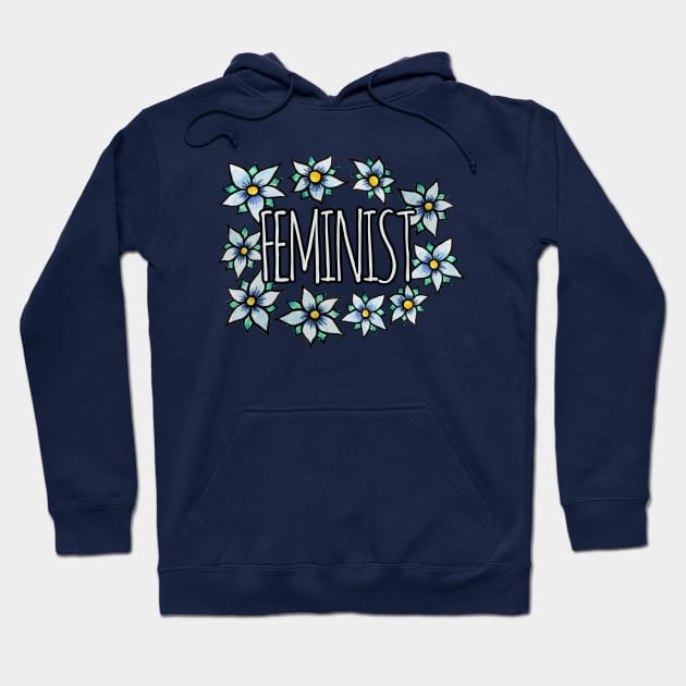 Feminist Hoodie by bubbsnugg